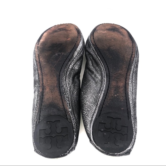 Tory Burch flats leather size 9 M - Picture 6 of 7